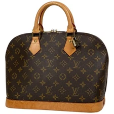 Louis Vuitton Alma Handbag M51130 Monogram Brown #BS1940