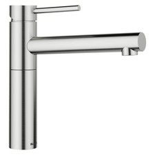 Blanco 527569 Alta II Bar Faucet 1.5 GPM PVD Steel 360 Swivel Brass