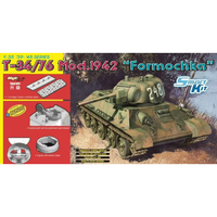 T-34/76 MOD.1942 Fomochka Kit 1:35 Dragon Kit Mezzi Militari -D- Neues Modell