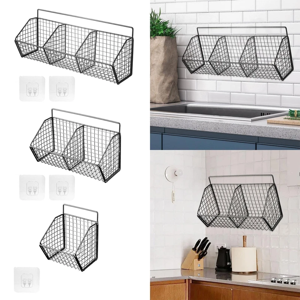 Panier En Métal pour Rangement dans Placard et Buanderie - Photo 1/1