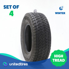 Set Of 4 Used 26570r16 Bridgestone Blizzak Dm-v2 112r - 11.5-1232