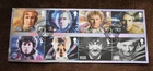GB 2013 DR WHO (8 Doctors), Commemorative Stamps On Piece, Used ex FDC
