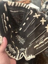 Rawlings Highlight Series 12  Youth Baseball Glove RHT Brown Leather HFP120BRW
