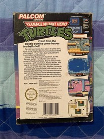 Turtles Teenage Mutant Hero Entertainment System Mattel Palcom Nintendo NES