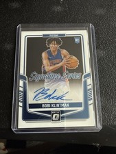 2024-25 Panini Donruss Optic - Signature Series Bobi Klintman Auto