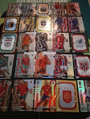 FIFA World Cup 2026 Adrenalyn XL - Cards - Fan Favorites - Icons
