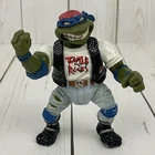 TMNT 1991 Teenage Mutant Ninja Turtles Rock N Roll Leonardo Action Figure VTG