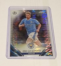 23/24 Topps Chrome UEFA Club Competitions Soccer Pulsar Ref Kevin De Bruyne 