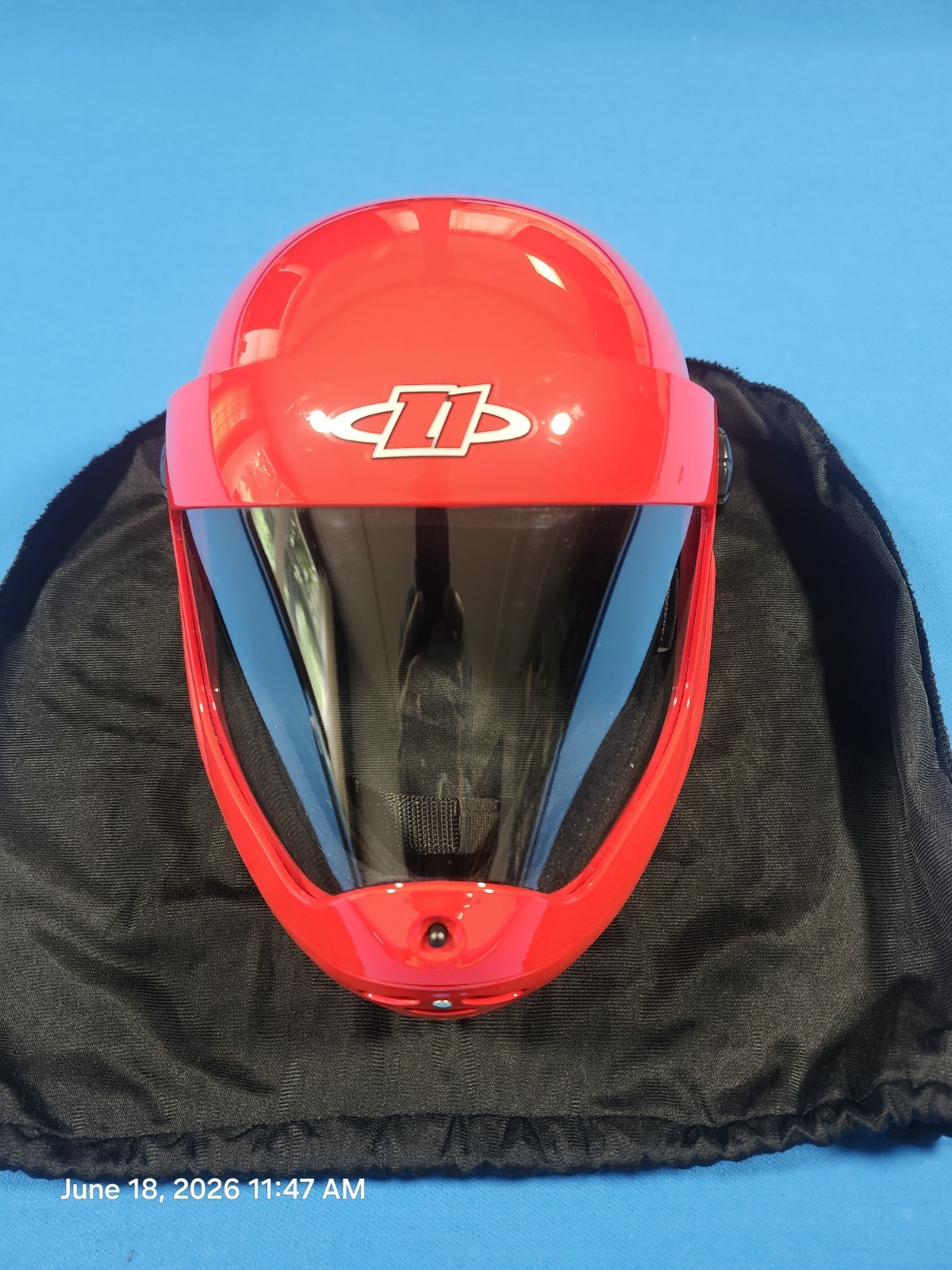 Parasport Z1 Skydiving Full Face Helmet Size XL