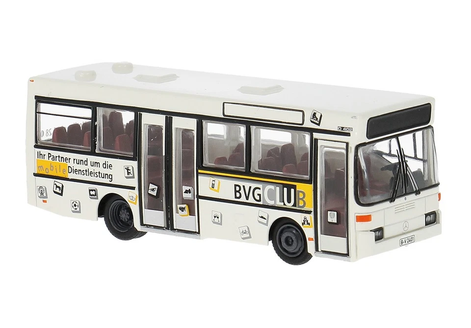 Brekina 52284 Mercedes O 402, 1985, BVG Club, H0, Neu 2026 - Bild 1 von 1