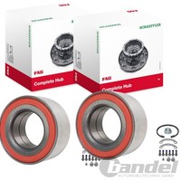 2X FAG RADLAGER-SATZ Hinten Passend FÜR MERCEDES-BENZ 124 190 C-KLASSE Clk