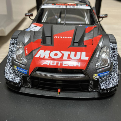 ミニカー Nissan GT-R SUPER GT500 2015 test 1/18 Ebbro 1:18 Nissan GT-R GT500 #1 Super GT Series Test Okayama