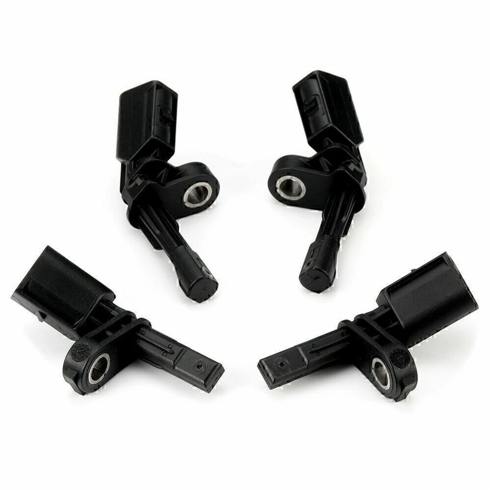 Conjunto de 4 sensores de velocidade de roda ABS dianteiro traseiro esquerdo e direito compatível com Audi TT e Volkswagen* - Imagem 2 de 4
