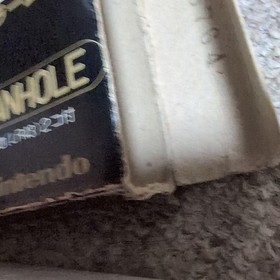Nintendo GAME & WATCH GOLD, manhole, liquid crystal leakage