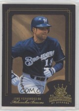 2003 Donruss Diamond Kings Gold Foil 83/100 Jose Hernandez #115 d4y