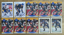 Lot of 10, Rod Brind'Amour RC's, Blues, Canes, 1990-91 Upper Deck #36, 347 etc.