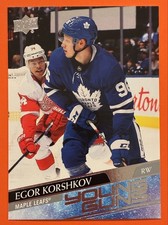 2020-21 Upper Deck - Young Guns Egor Korshkov #219 (RC)
