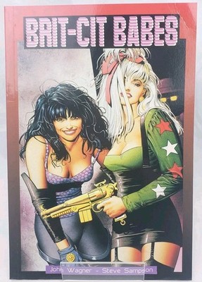 Brit-Cit Babes #1 John Wagner Steve Sampson Judge Dredd 2000 AD Fleetway 1992 FN