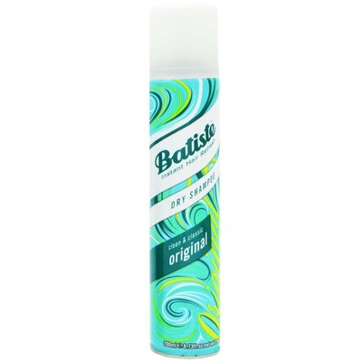 Batiste Original Trockenshampoo 200 ml   Frisches Haar, parabenfrei