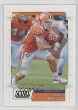 2019 Score Rookies Hunter Renfrow #385 td8