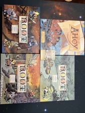 Leder Games Root And Ahoy Board Game Bundle - See Description. 