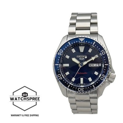Seiko 5 Sports Automatic SKX Series Stainless Steel Band Watch SRPL83K1