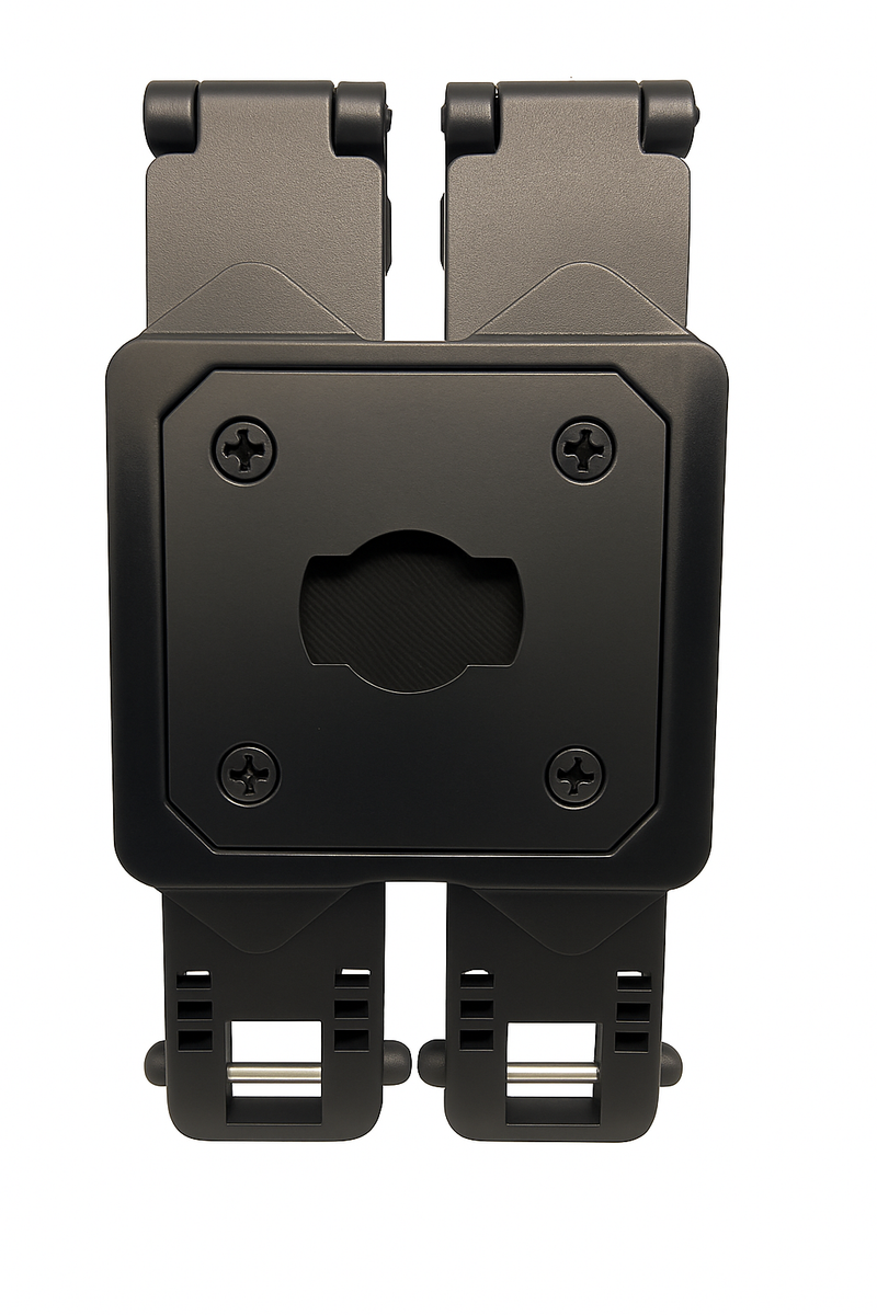 Sandbox Tactical Double Molle Cam Mount designed for Axon Taser