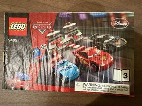 Complete LEGO Cars 2: Ultimate Race Set (9485) + Francesco Bernoulli (9478)