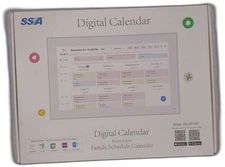 15.6 Inch Smart Desk Calendar & Chore Chart, Ips Hd Touchscreen Interactive