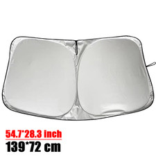 54.7 28 Foldable Car Window Windshield Sun Shade Shield Cover Visor Uv Block