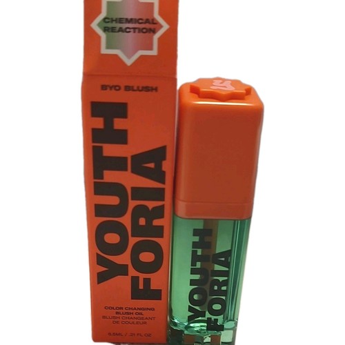 YouthForia BYO Blush Color Changing Blush Oil Chemical Reaction 0.21oz 6.5ml NIB