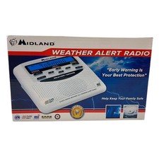Midland Weather Alert Radio with Alarm Clock WR-120EZ BRAND NEW 