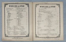 Jacques Bosch Guitar Sheet Music Lot 2 Classical Spanish Vtg Op 85  86 Rare Vtg