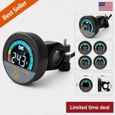 DC 8 100V LED Digital Voltmeter Waterproof Battery Capacity Gauge Car Boat 12V