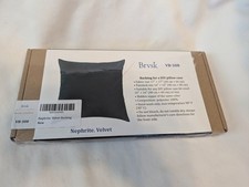 Brvsk backing for a DIY pillow case, Nephrite. Velvet - NIB