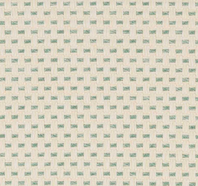 Manuel Canovas Outdoor Basketweave Uphol Fabric- Maia / Celadon 1.50 yd M4139-04