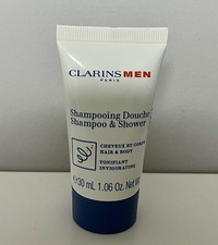 Clarins Men Shampoo & Shower 5 x 30 ml Each - 150 ml Total - For Hair And Body