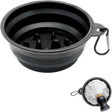 Foldable Shaving Bowl with Carabiner, Silicone Shave Mug for Men, Quick Lather S