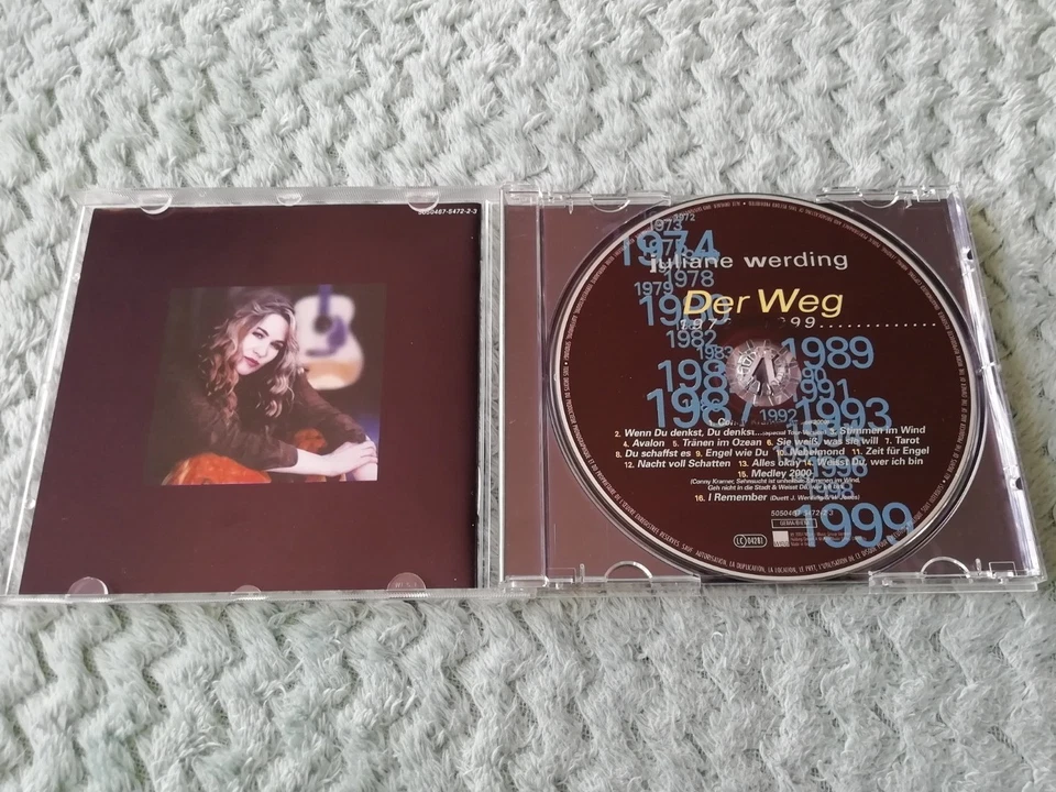 JULIANE WERDING  CD  DER WEG  1972-1999  FIRST PRESS  2004 - Bild 3 von 4