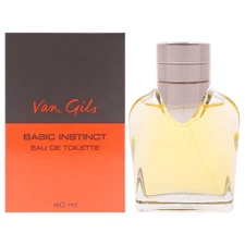 2 Pack Basic Instinct by Van Gils for Men - 1.35 oz EDT Spray