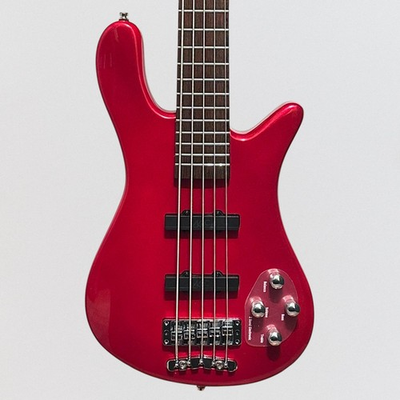 #ad Warwick RockBass Streamer LX 5 String Electric Bass Guitar Metallic Red High $899.00