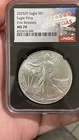 2025 (P) American Silver $1 Eagle Privy Mark – First Releases NGC MS70-Las Vegas