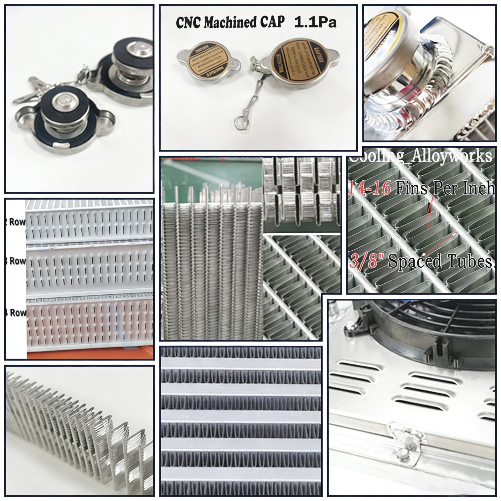 Left & Right Aluminum Radiator For Ferrari F355 3.5L 1994-1999 1998 1997 1996 95