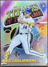 2026 Topps Series 1 Jac Caglianone Titans of the Game MLB Rookie Card #TOG-12