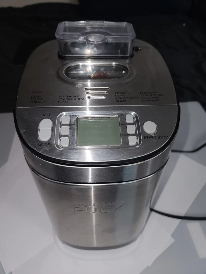 Máquina para hacer pan Wolfgang Puck SWPABMD001 2 lb. 14 funciones Foto 2 de 4