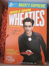 Wheaties Marty Supreme Cereal Box Limited Edition New Sealed - IN HAND