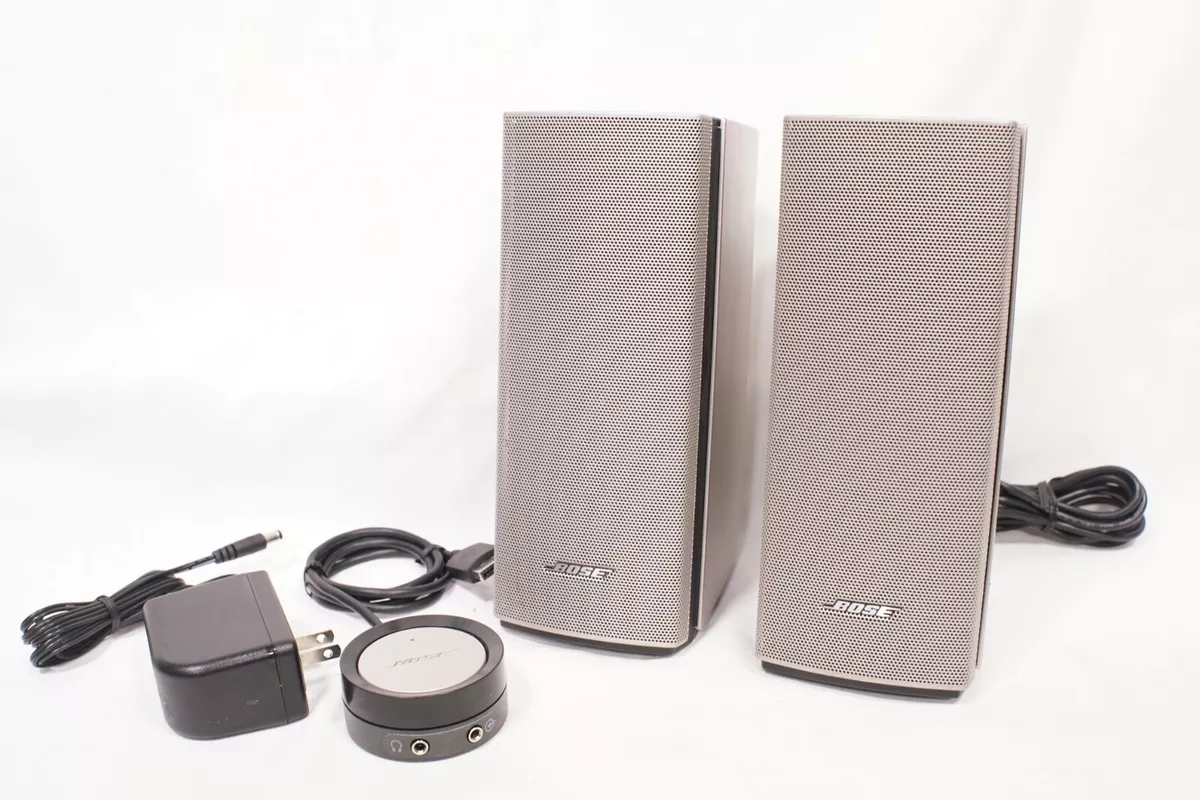 Luftpost Bering strædet Udførelse Excellent Condition Bose Companion 20 Multimedia Speaker System - Silver PC/MAC  17817551021 | eBay