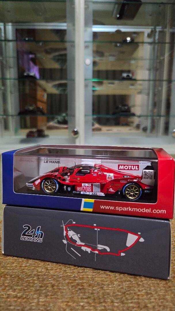 ミニカー 1/43 Spark Glickenhcus 007 LMH LM24 2022 Spark 1/43 Glickenhaus 007 LMH LM24 2022 Le Mans Diecast