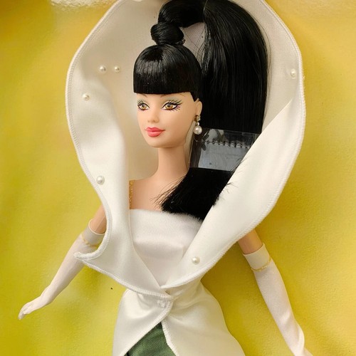 2002 Barbie Signature Collectors Calla Lily Barbie Doll - Flowers in Fashion - 第 7/12 張圖片