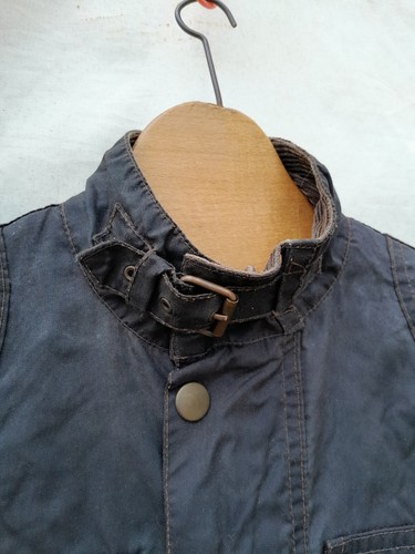 Vintage Belstaff Black Prince Biker Jacket Womens Medium 40 Black Quilted Lining - Picture 4 of 14